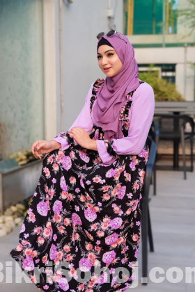 Trendy Digital Print Borka